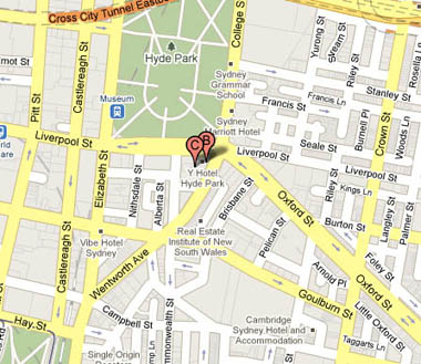 YHotel Map